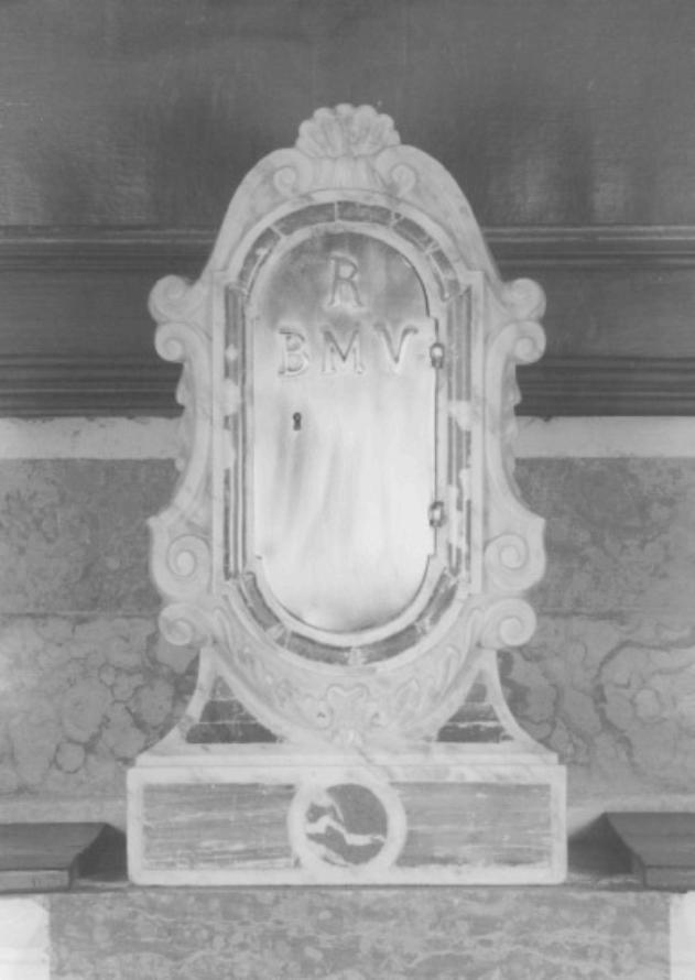 tabernacolo - ambito veneto (seconda metà sec. XVIII)