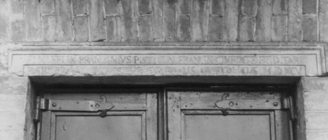 architrave - ambito veneto (sec. XVI)