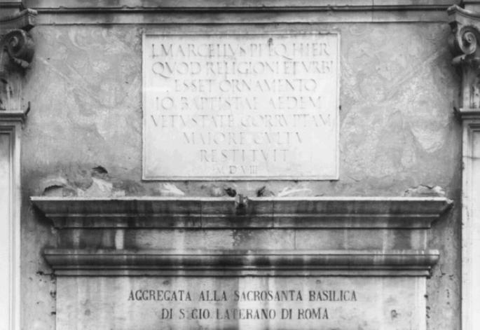 lapide - ambito veneto (sec. XVI)