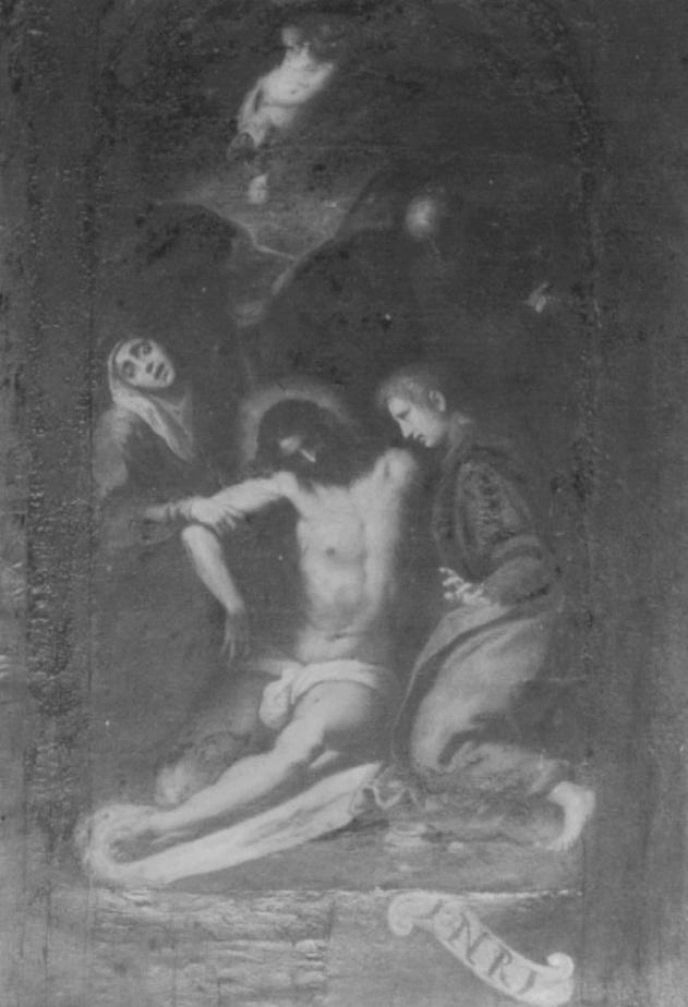 Deposizione di Cristo dalla croce (dipinto) - ambito veneto (secc. XVI/ XVII)