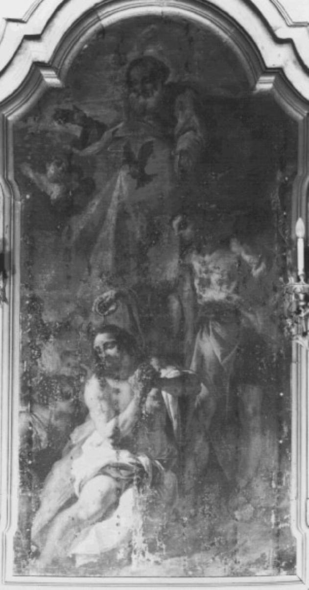 Battesimo di Cristo (dipinto) di Canal Giambattista - ambito veneziano (sec. XVIII)