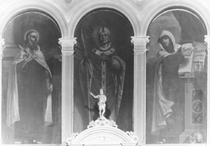 Tre Santi (dipinto) di Reinhard Heinrich - ambito veneto (secc. XIX/ XX)