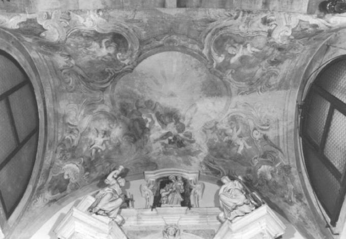 angeli e cherubini/ Trinità (dipinto) di Tiepolo Giovanni Battista (maniera) (prima metà sec. XVIII)