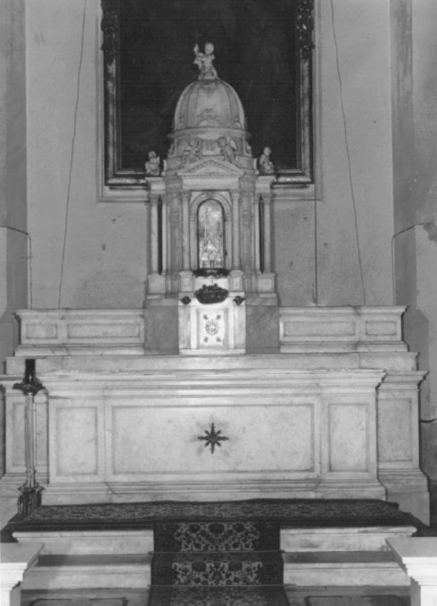 altare maggiore di Miazzi Giovanni, Marchiori Giovanni (secc. XVIII/ XIX)