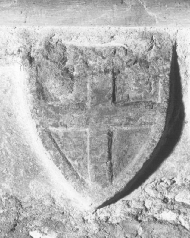 stemma del comune di Treviso (rilievo) - ambito veneto (ultimo quarto sec. XIV)