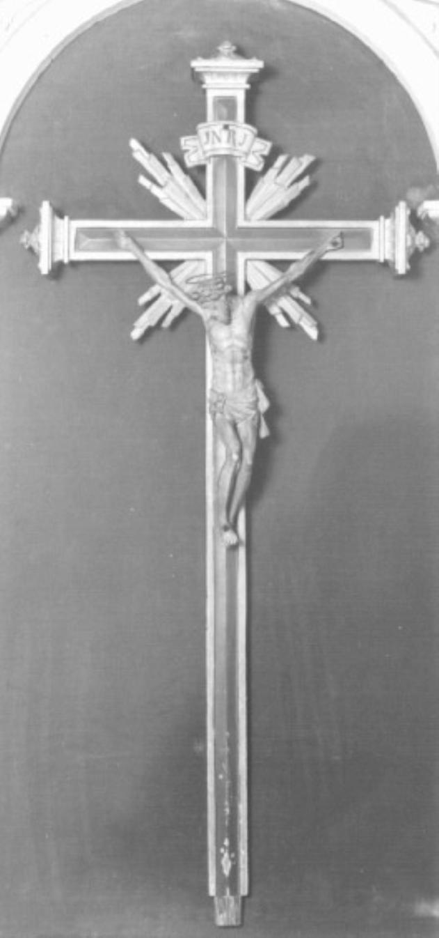 croce processionale - ambito veneto (primo quarto sec. XIX)