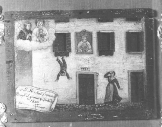 Figure (ex voto) - ambito veneto (sec. XIX)