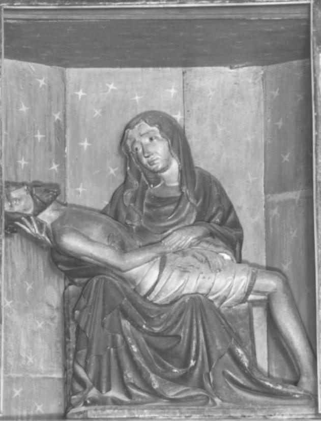 Pietà (scultura) - ambito tirolese (sec. XV)