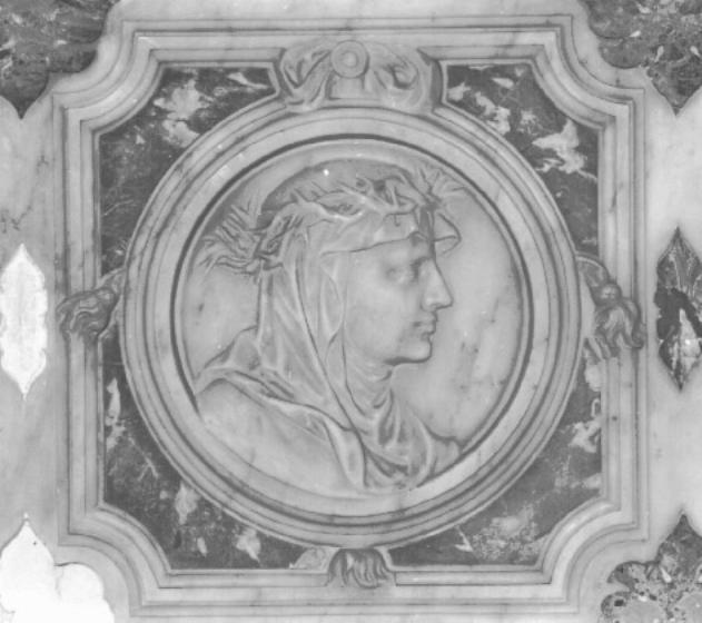 Santa Caterina da Siena (rilievo) di Grassi Giovanni - ambito veneziano (sec. XVII)