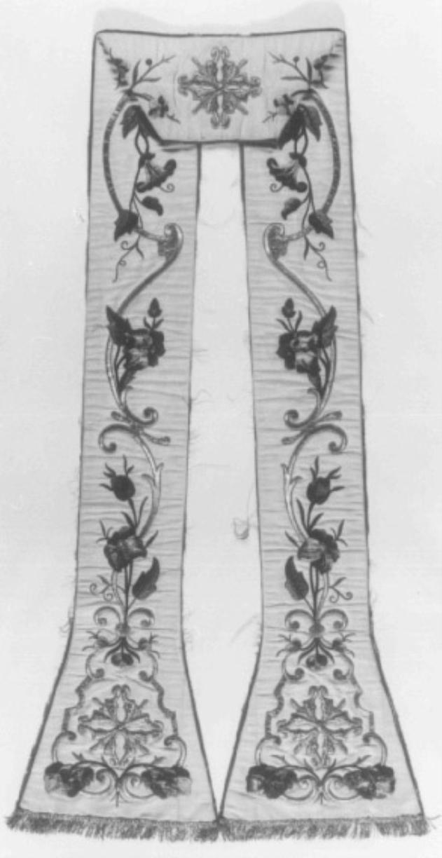 stola - ambito veneto (secc. XVII/ XVIII)