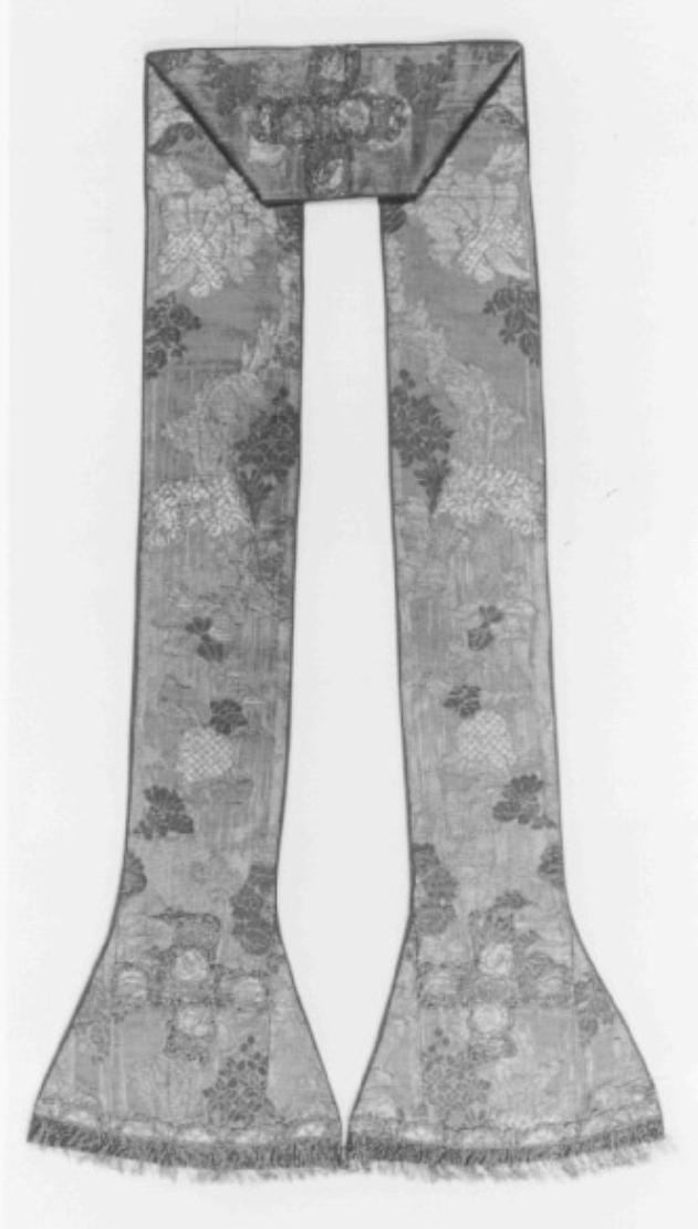 stola - ambito veneto (secondo quarto sec. XVIII)