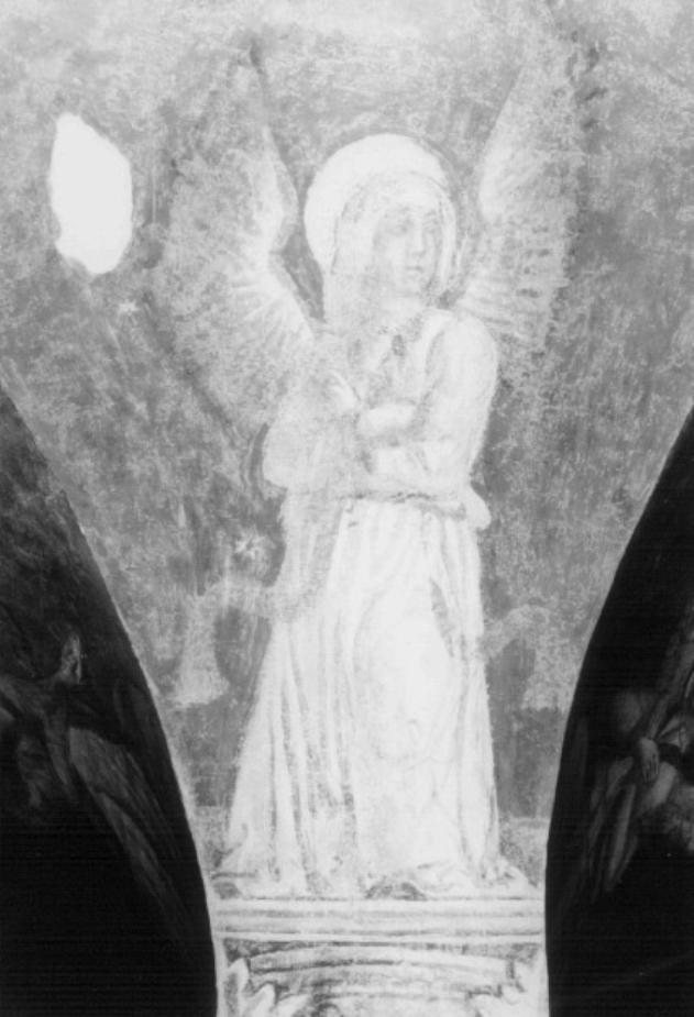 angelo (dipinto, frammento) - ambito veneto (inizio sec. XIV)