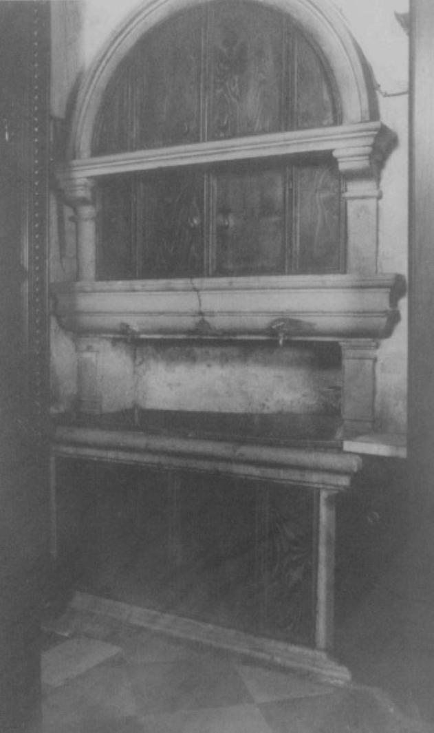lavabo da sacrestia - ambito trevigiano (sec. XVI)