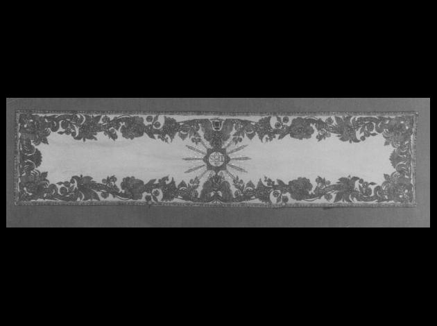 velo omerale, elemento d'insieme - ambito veneto (sec. XVIII)