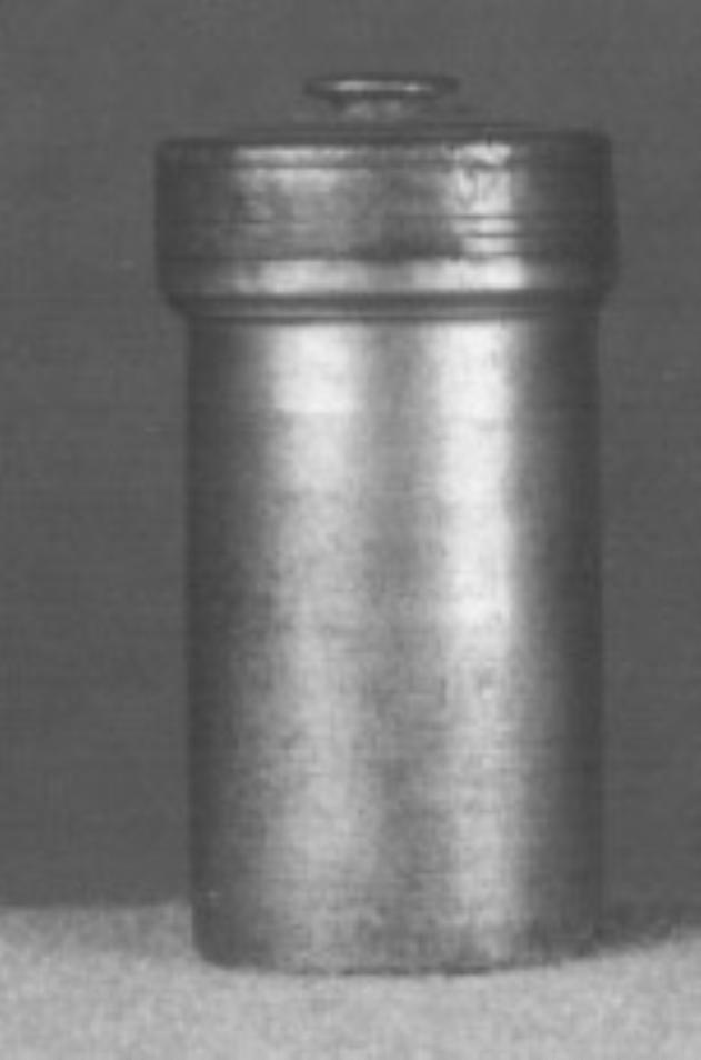 vaso per la riserva degli oli santi - ambito veneto (secc. XVII/ XVIII)