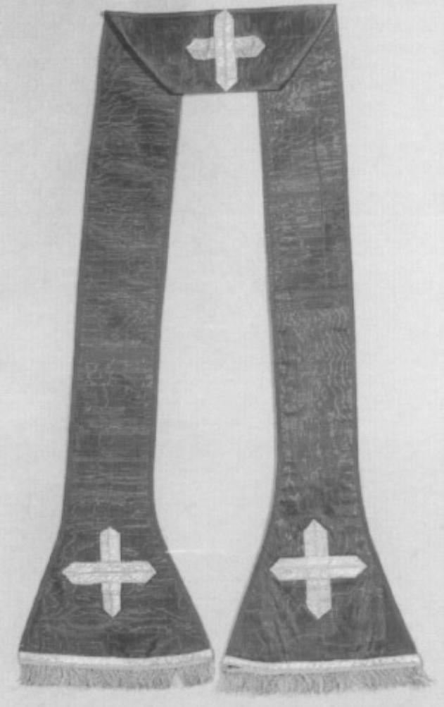 stola, elemento d'insieme - ambito veneto (sec. XVIII)