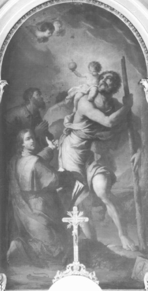 San Cristoforo (dipinto) di Maggiotto Francesco (sec. XVIII)