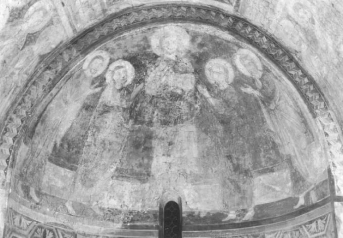 Cristo tra gli Apostoli (dipinto) - ambito veneto (fine/inizio secc. XII/ XIII)