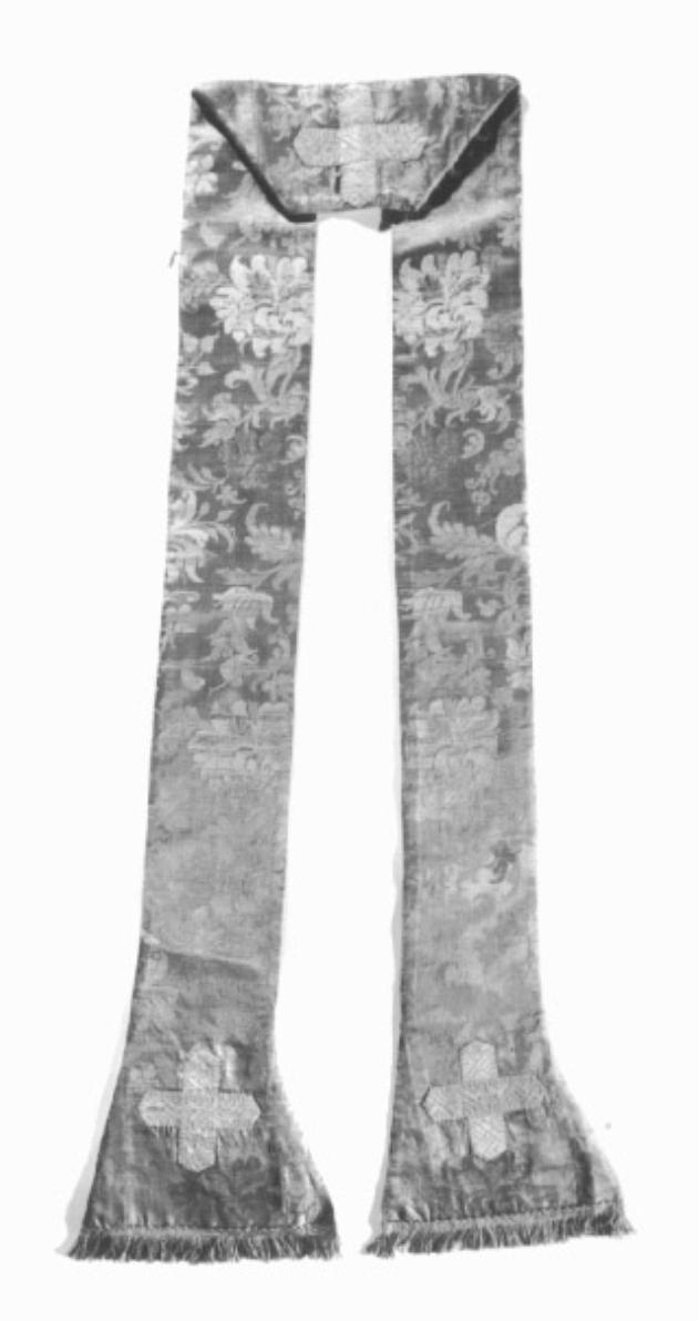 stola - ambito veneto (secc. XVIII/ XIX)