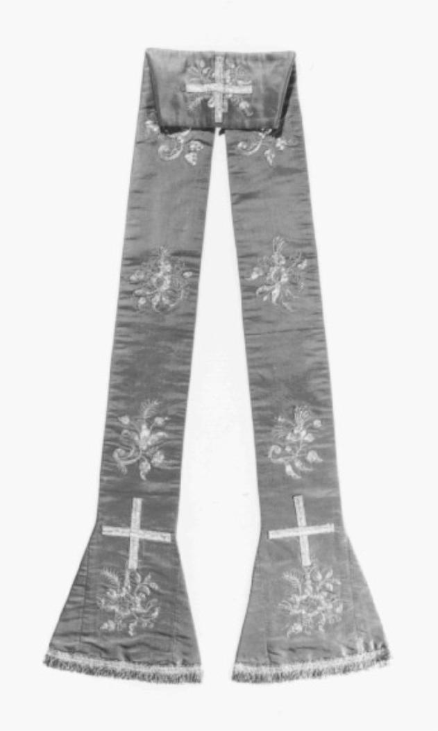 stola - ambito veneziano (inizio sec. XVIII)