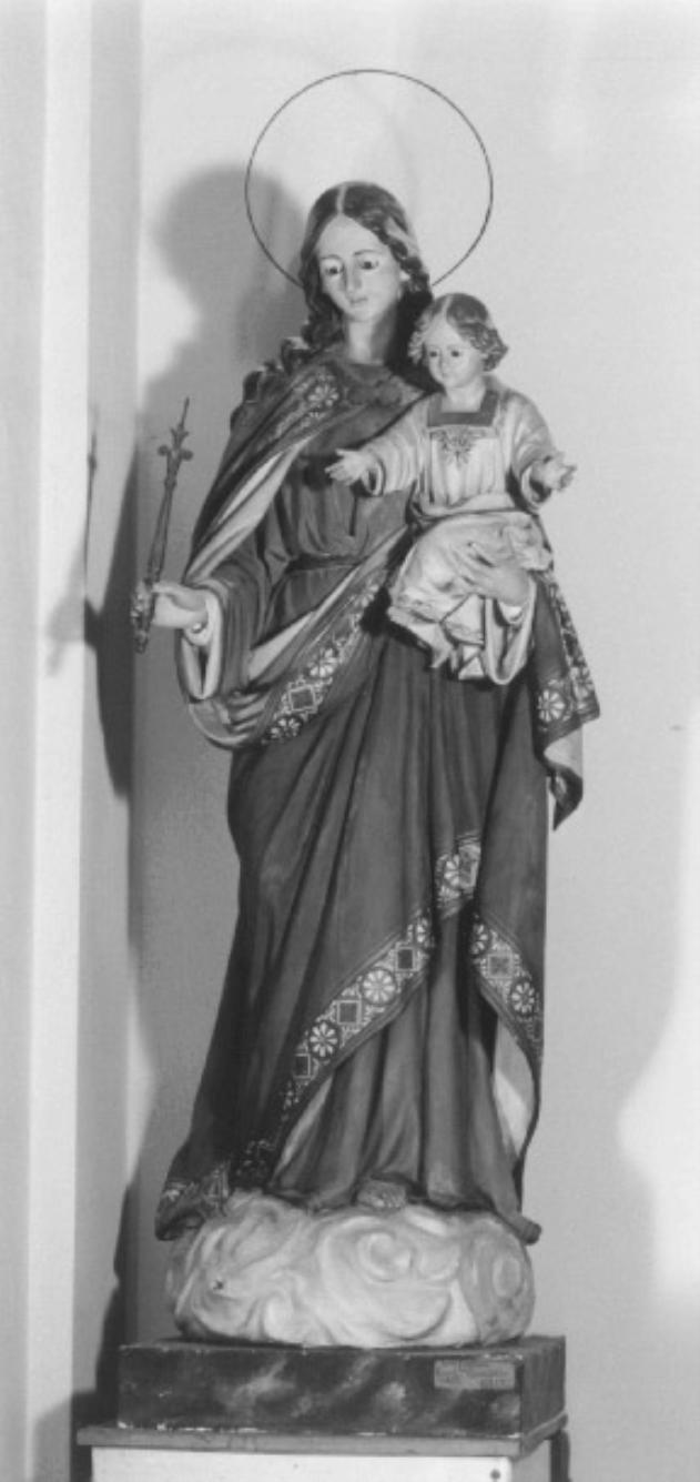 Madonna con Bambino (statua) - ambito pugliese (inizio sec. XX)