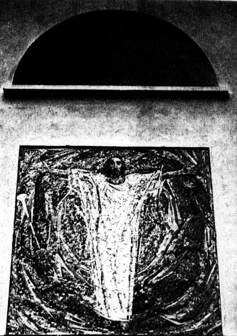 Cristo (decorazione musiva) di Gatto Angelo (ditta) - ambito veneto (sec. XX)