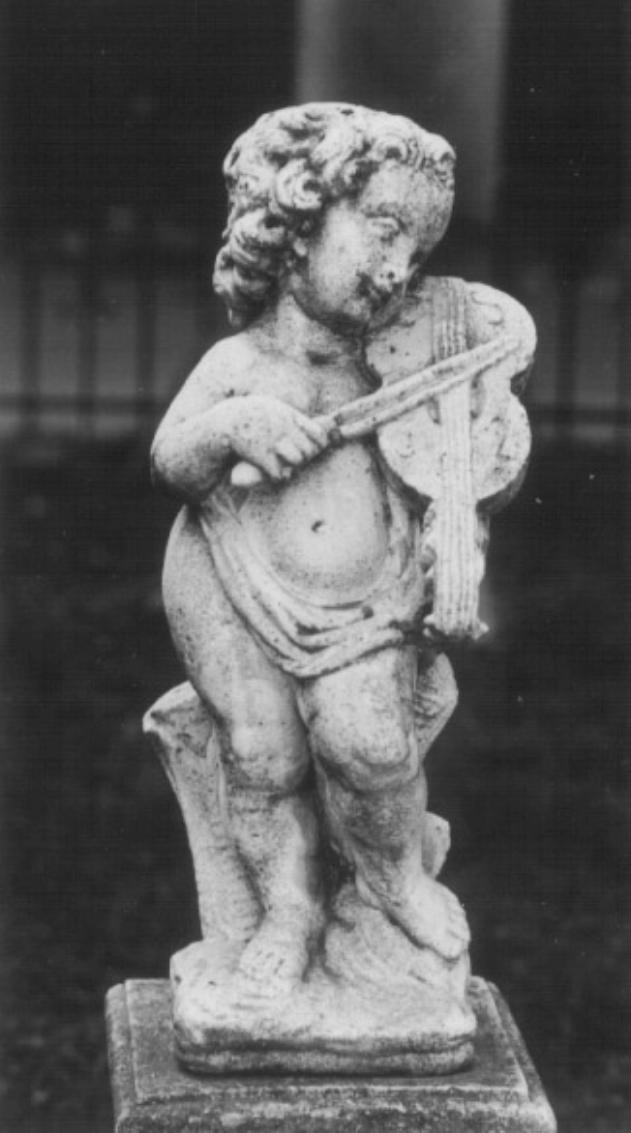 putto con Uplino (statua) - ambito veneto (secc. XIX/ XX)