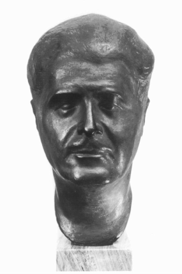 busto ritratto del professor Luigi Stefanini (scultura) di De Buzzaccarini Augusta detto Galastena (sec. XX)