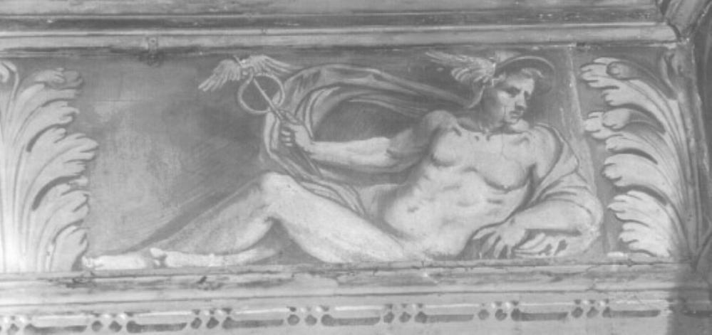 allegoria di Mercurio (dipinto) di Campagnola Domenico (attribuito) (sec. XVI)