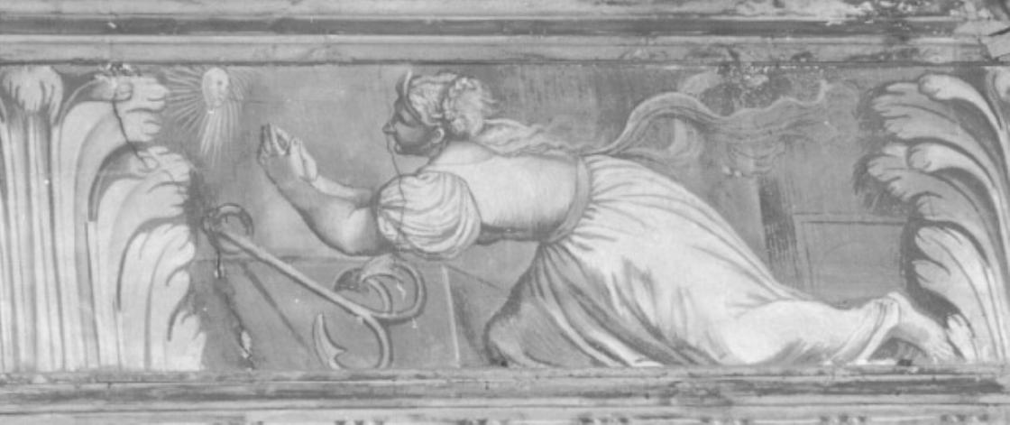 allegoria della Speranza (dipinto) di Campagnola Domenico (attribuito) (sec. XVI)