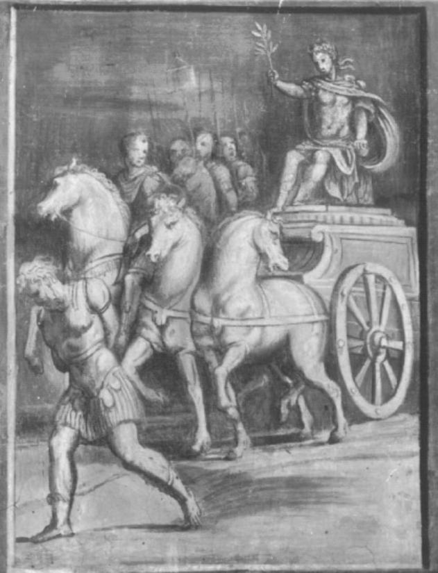 Trionfo dei Sanniti (dipinto) di Campagnola Domenico (attribuito) (sec. XVI)