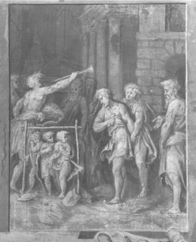 morte di Catone (dipinto) di Stefano Dall'arzere (sec. XVI)