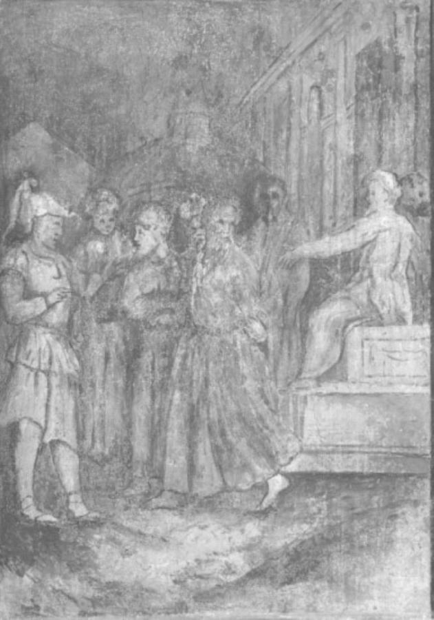 scena tratta dalla vità di Cornelio Silla (dipinto) di Stefano Dall'arzere (sec. XVI)