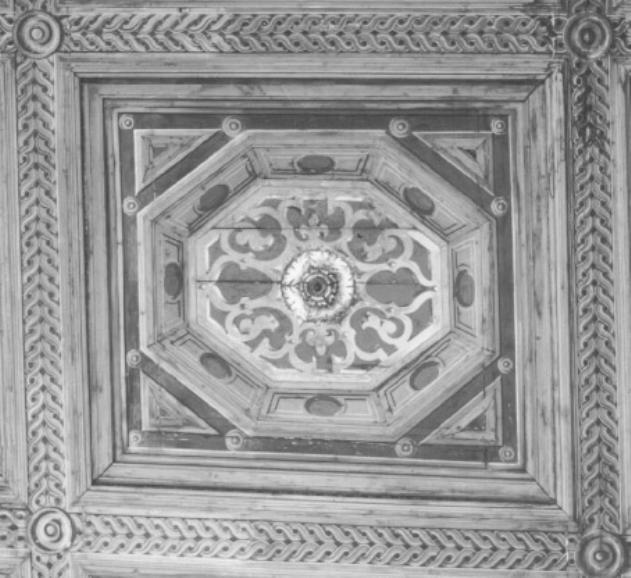 motivi architettonici (cassettone, serie) di Campagnola Domenico (sec. XVI)