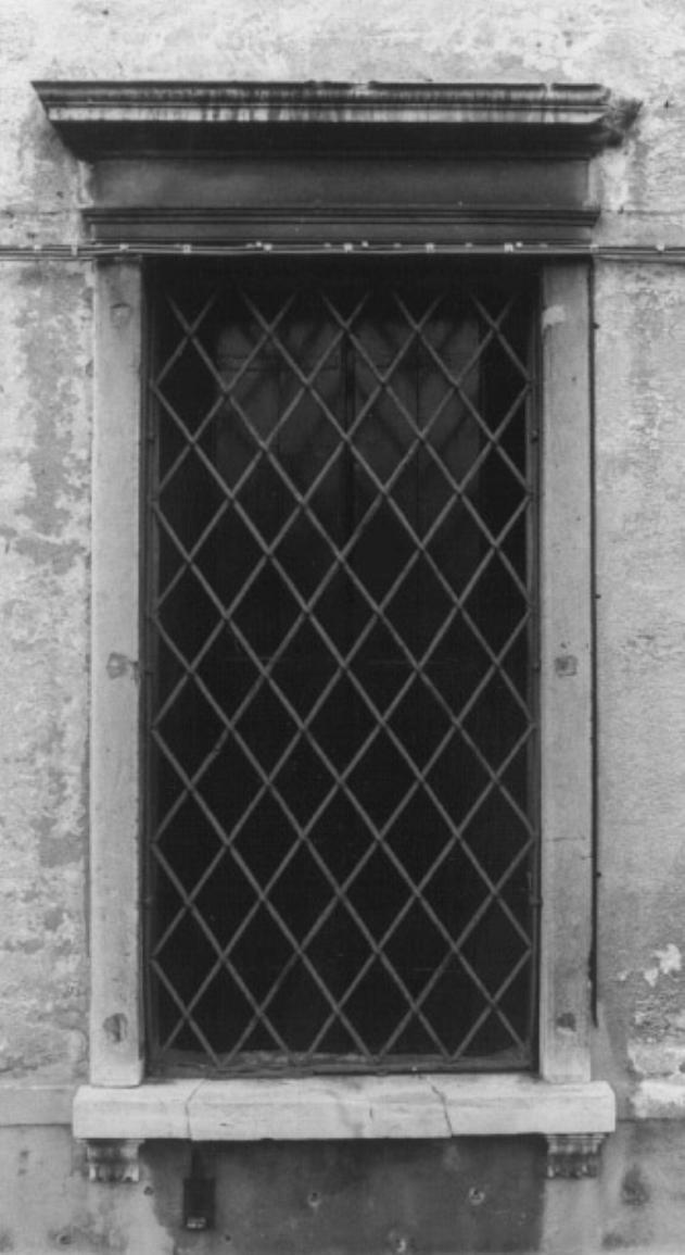 mostra di finestra - ambito veneziano (sec. XVII)