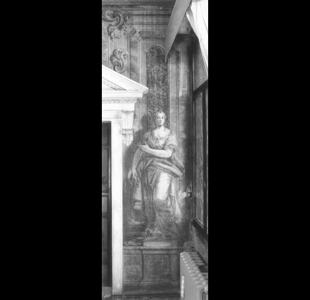 figura femminile (dipinto) di Tiepolo Giovanni Battista (scuola) (sec. XVIII)