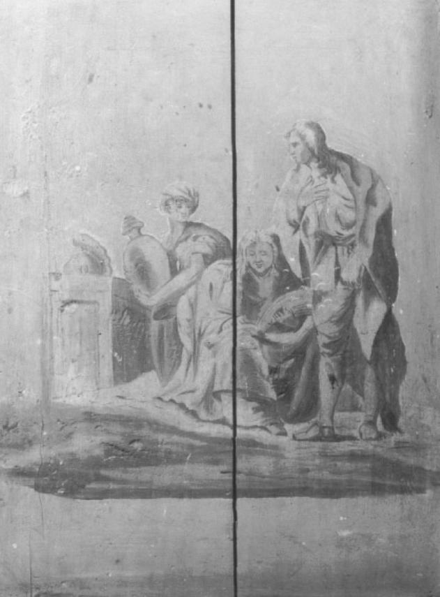 capriccio con figure (dipinto) di Griselini Francesco (sec. XVIII)