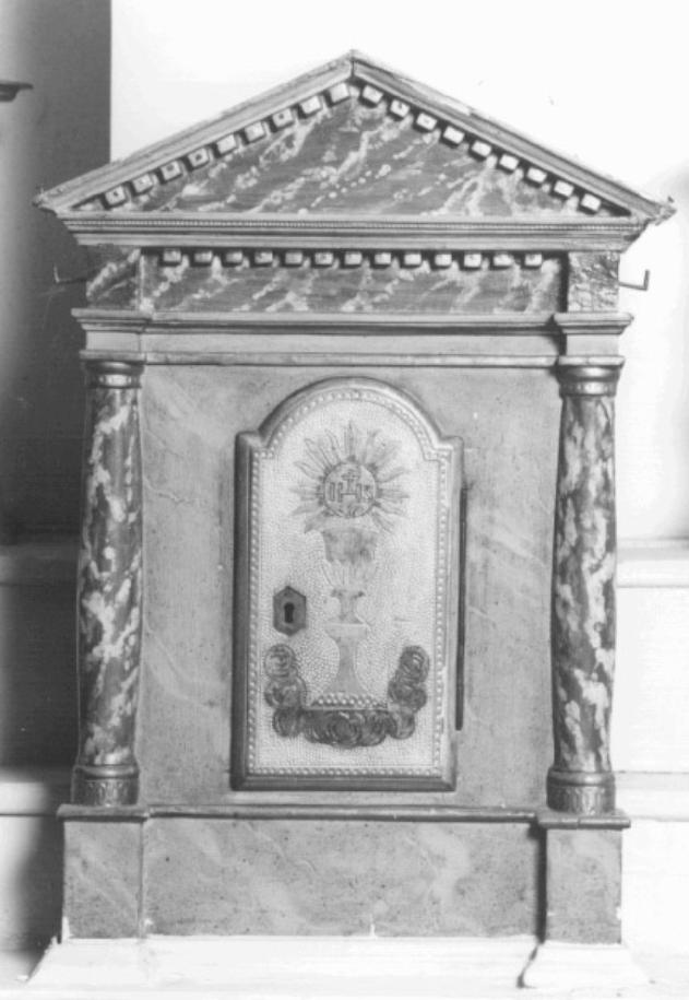 tabernacolo - ambito veneto (sec. XIX)