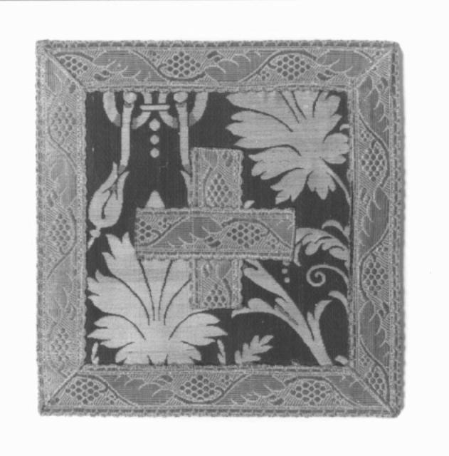 borsa del corporale - ambito veneto (metà sec. XIX)