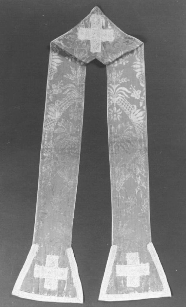 stola - ambito veneto (seconda metà sec. XVIII)