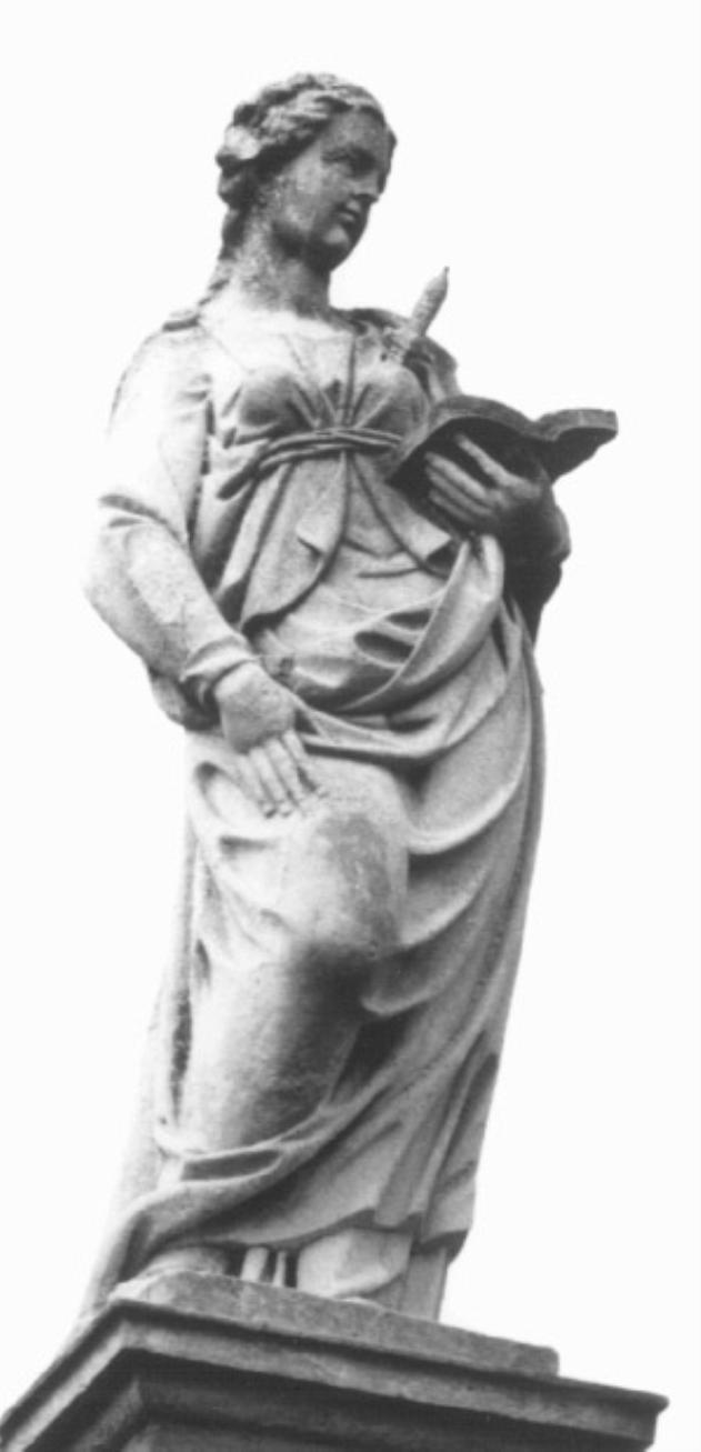 Santa Giustina (statua) di Allio Matteo (bottega) - ambito padovano (seconda metà sec. XVII)