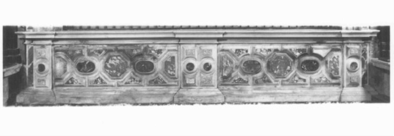 paliotto - ambito padovano (seconda metà sec. XVII)