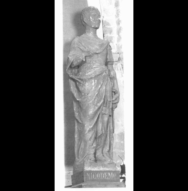 San Nicodemo (statua) di Cannella Renzo (attribuito) (prima metà sec. XX)