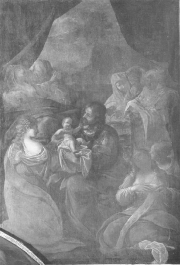 Nascita di.. (dipinto) di Vernansal Guy Louis - ambito francese (secc. XVII/ XVIII)