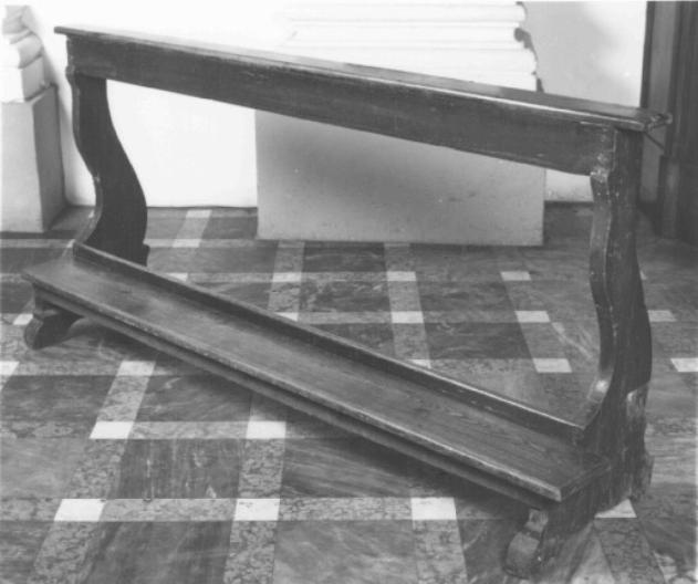 inginocchiatoio - ambito veneto (sec. XIX)