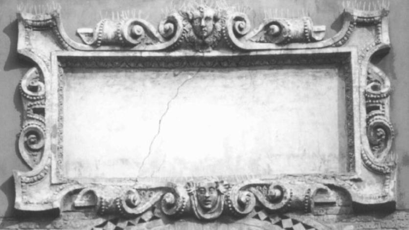 cornice - ambito veneto (sec. XVII)