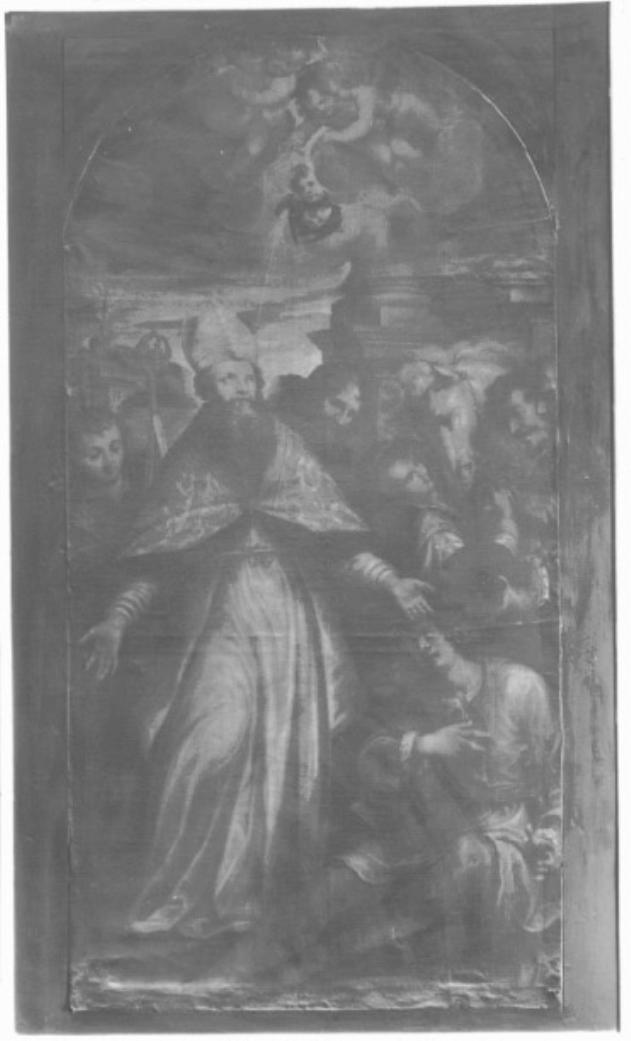miracolo di Sant'Eligio Vescovo (dipinto) di Bissoni Giovan Battista - ambito padovano (sec. XVII)