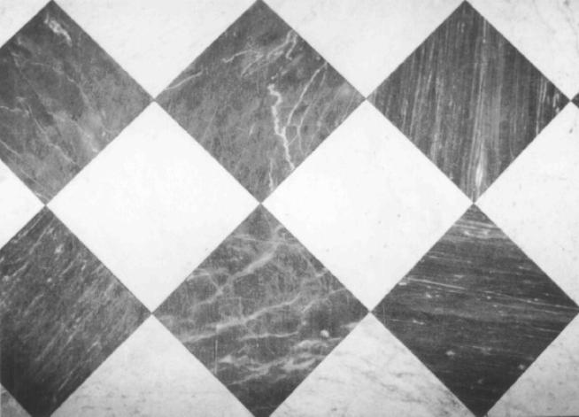 motivi a quadroni (pavimento) di Barsanti Amedeo Da Pietrasanta - ambito padovano (sec. XX)