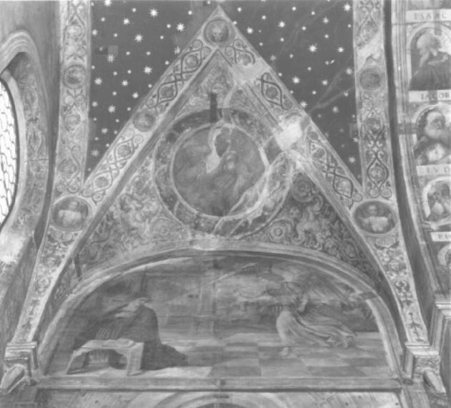 profeta Isaia (dipinto) di Tessari Girolamo detto Girolamo Dal Santo (sec. XVI)