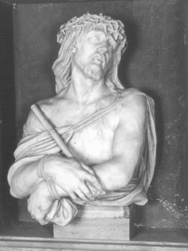 Ecce Homo (scultura) di Parodi Filippo (sec. XVII)